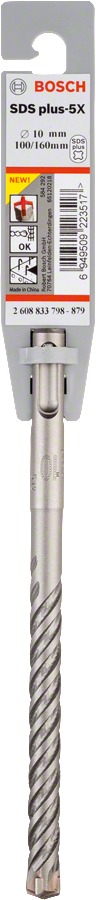 Broca SDS Plus-5X 10x100x160 mm Bosch