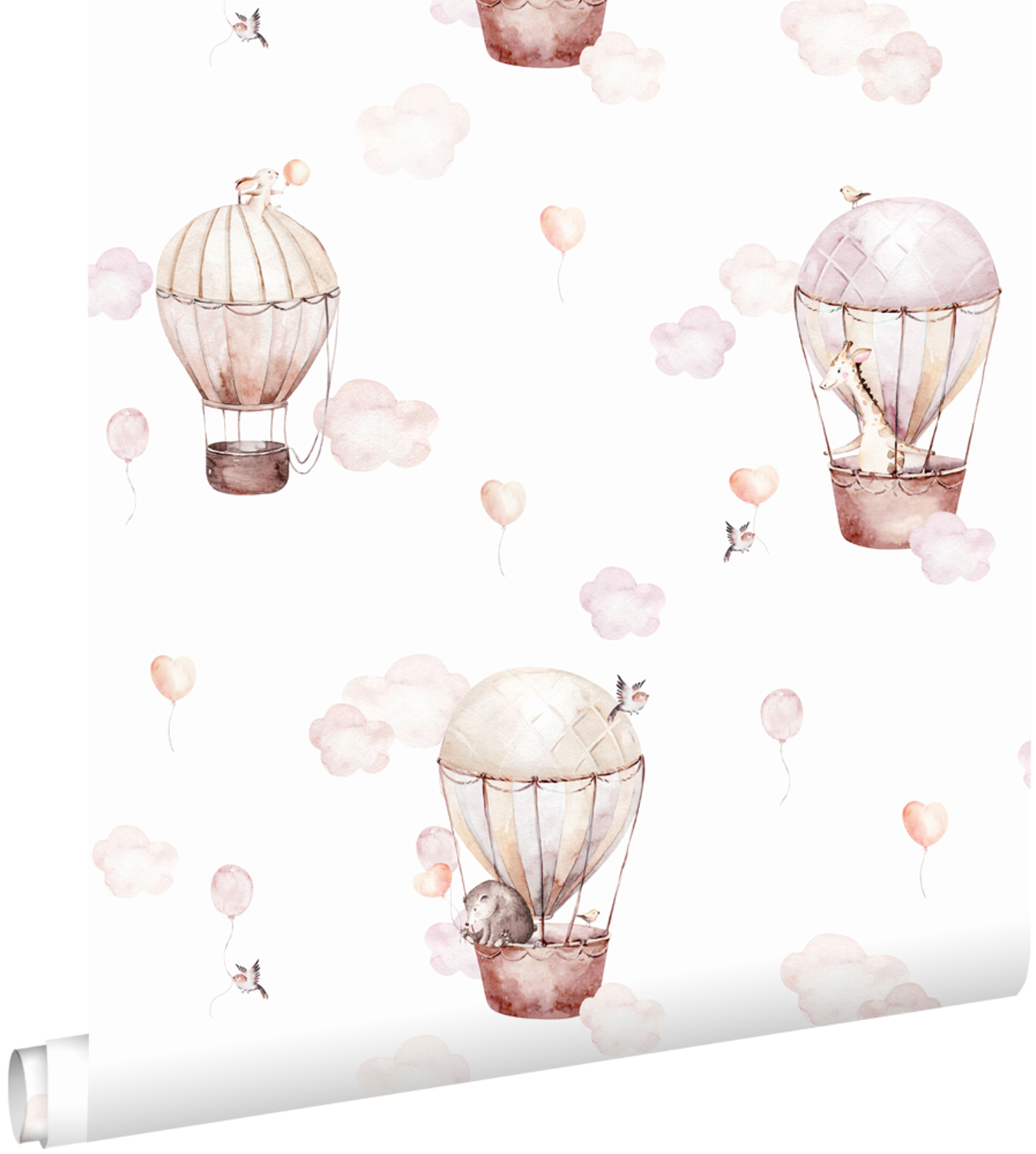 Estahome papel de parede rosa claroebege 50 x 900 cm
