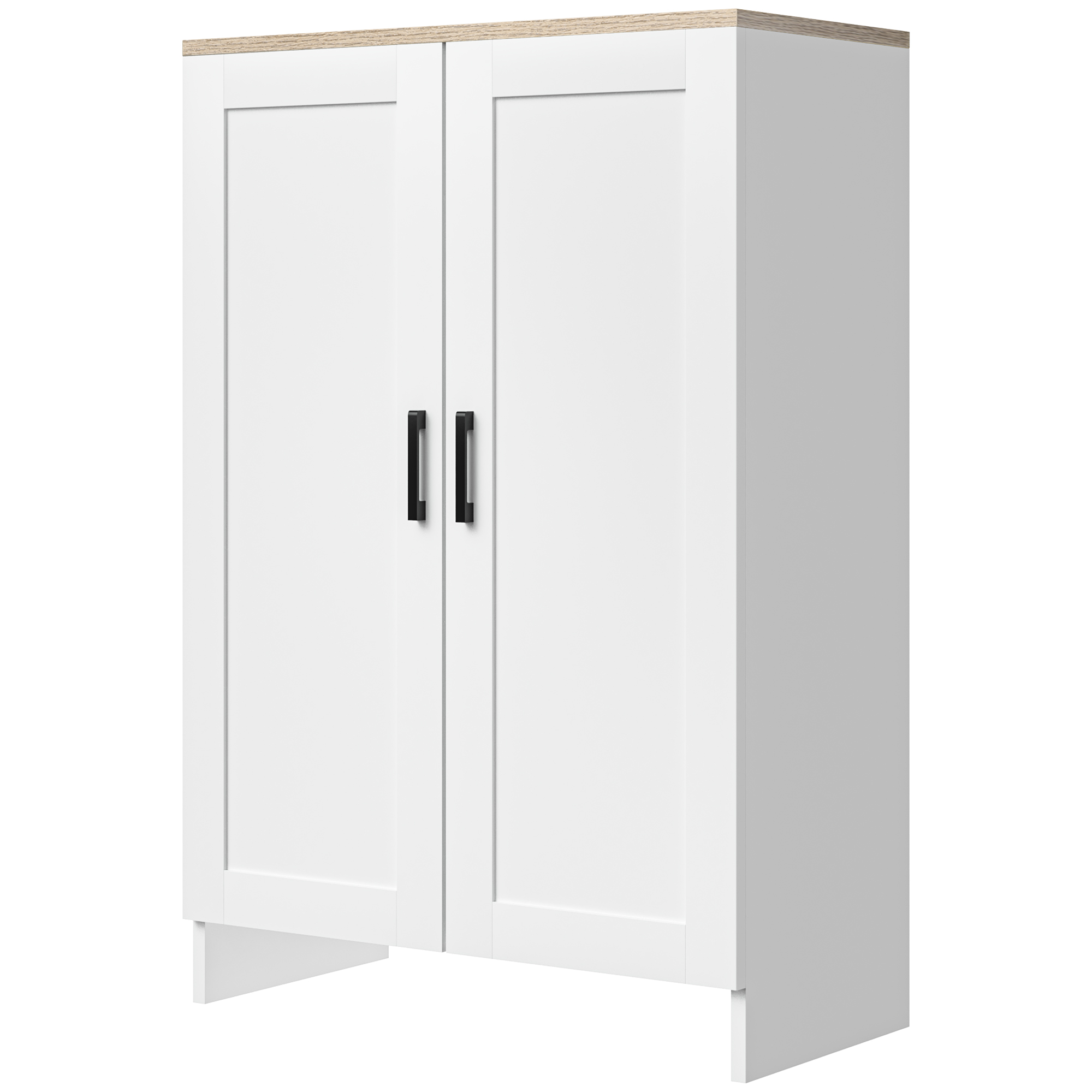 Aparador para sala de estar aglomerado branco 60x30x90 cm