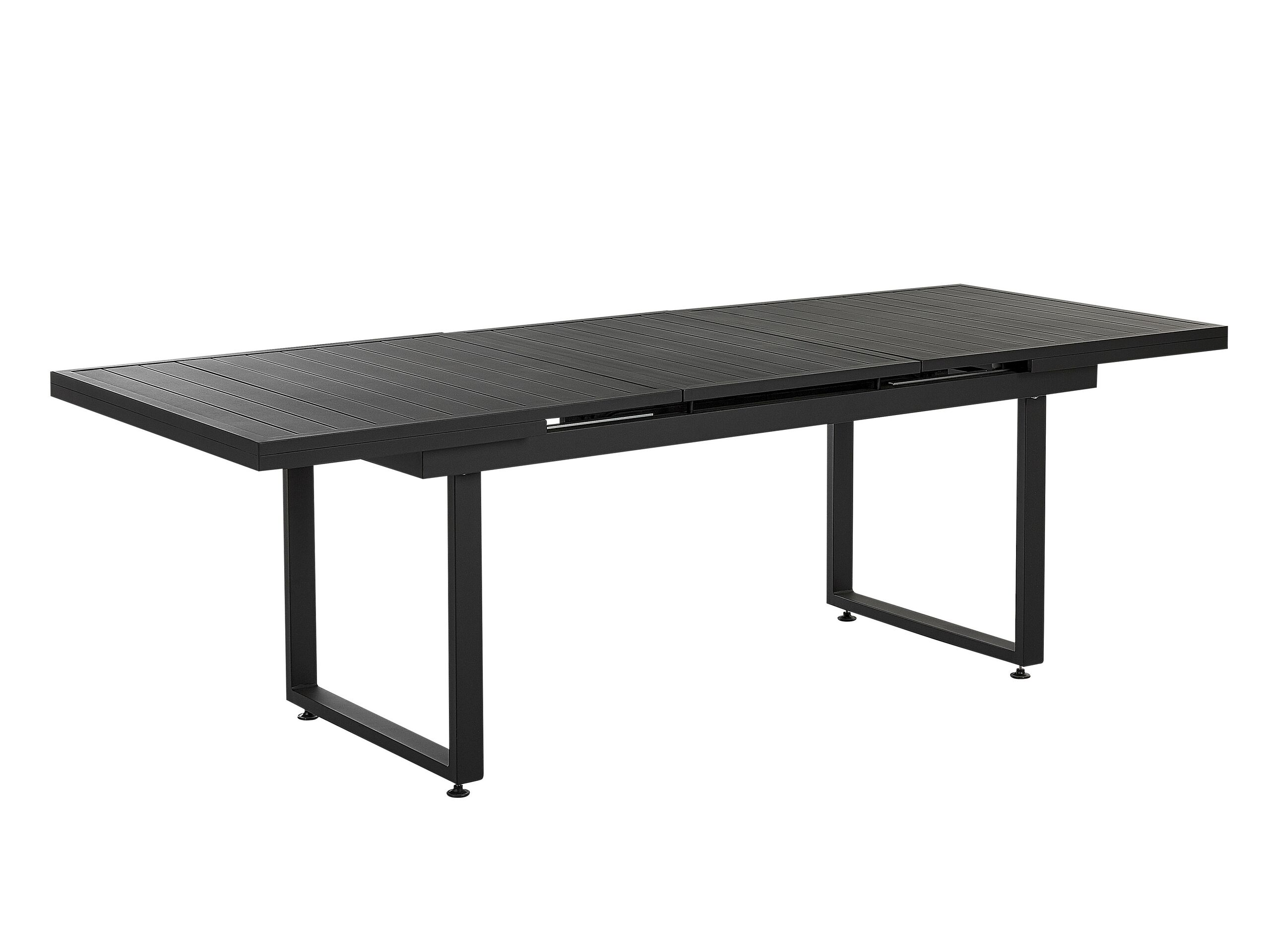 Mesa de jantar alumínio preto valcanetto