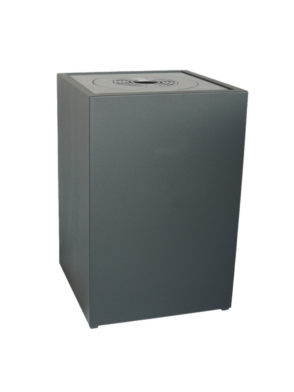 Churrasqueira com grelha, furo para wok e capa protetora - q1 graphite