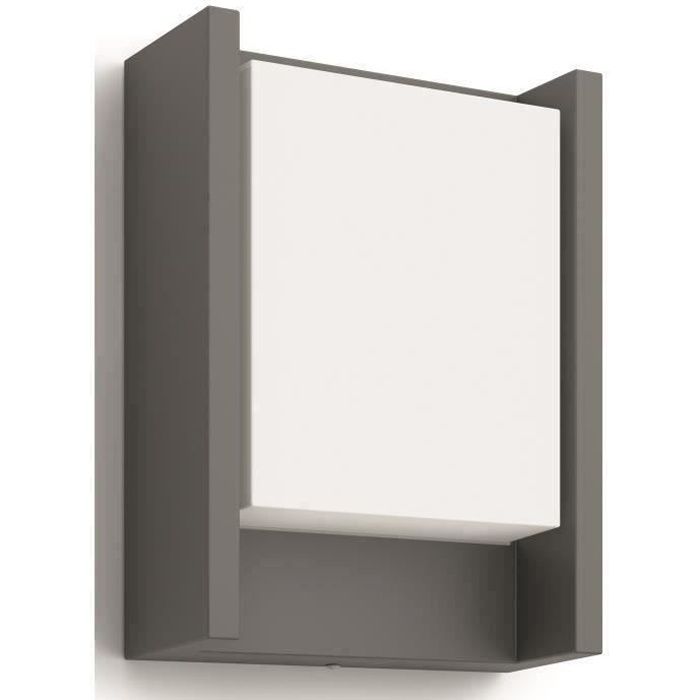 Aplique de parede - philips - arbour - 4000k - antracite - 1x6 w - ip44