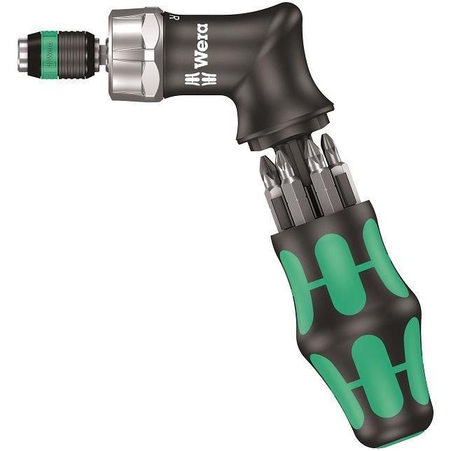 Chave de fenda com porta-bits em ângulo - kraftform kompakt pistol ra - cat