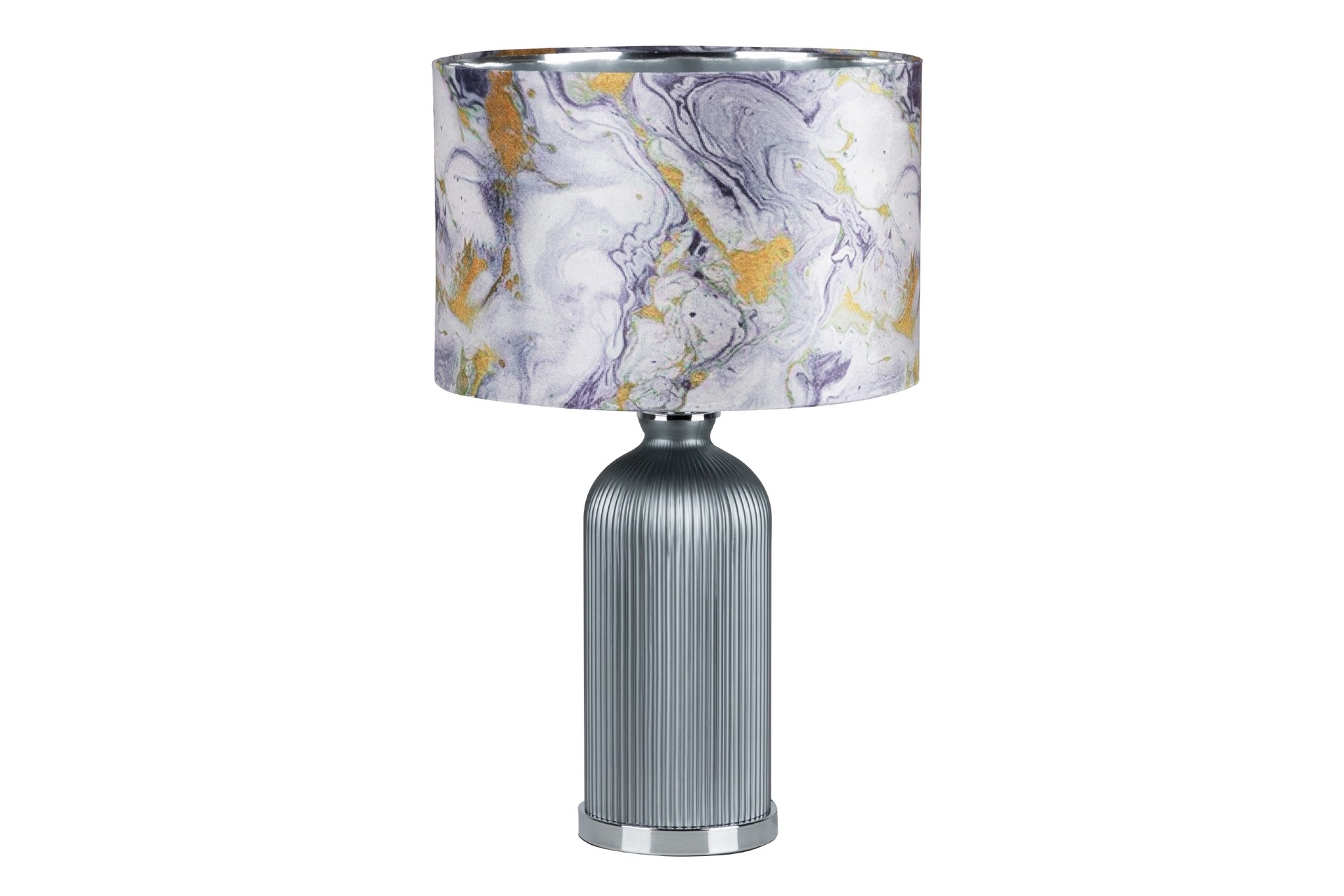 Alexandra house candeeiro de mesa metal/cristal multicolor 48x48x63 cm