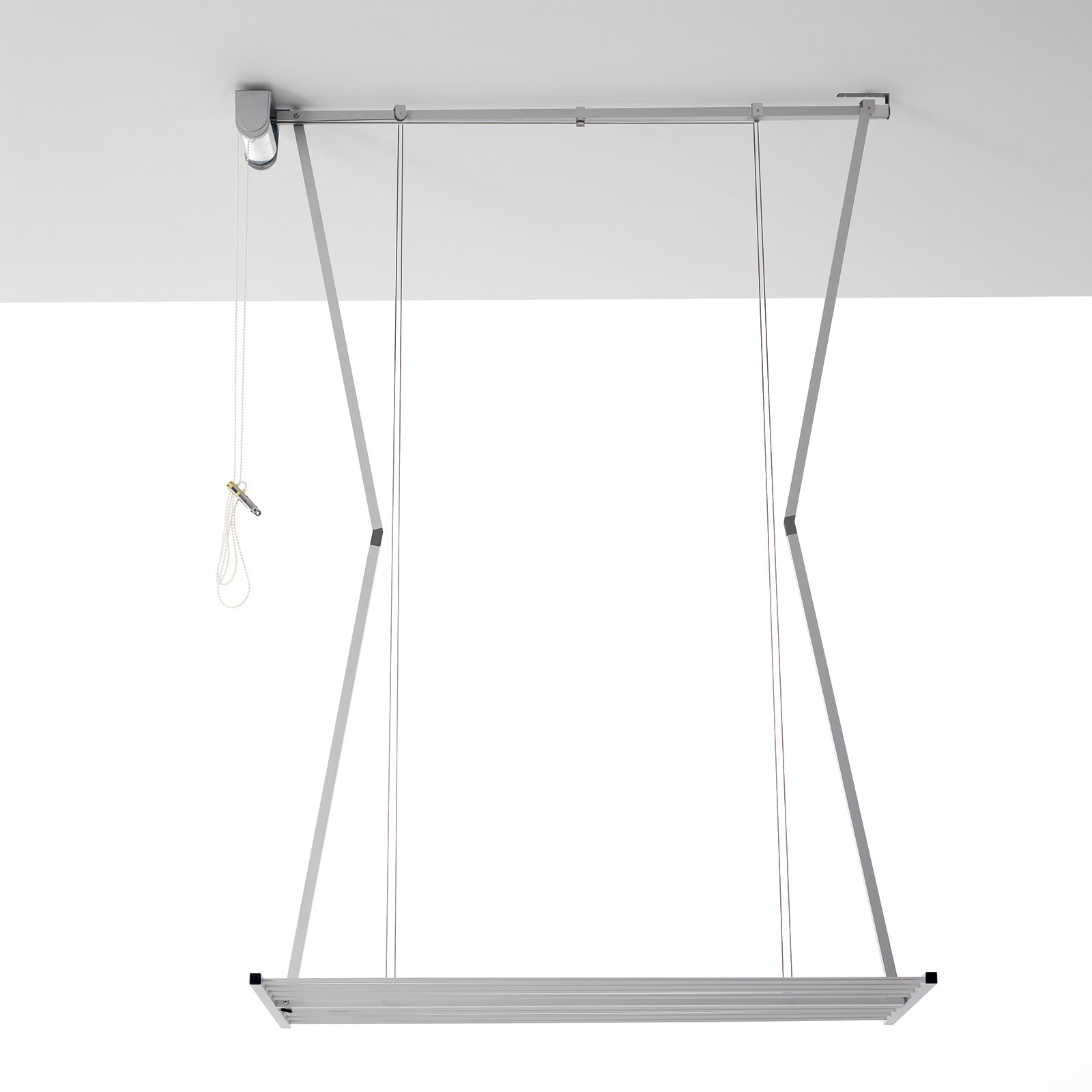 Estendebiancheria 152 cm foxydry mini cinza, regulável e prático