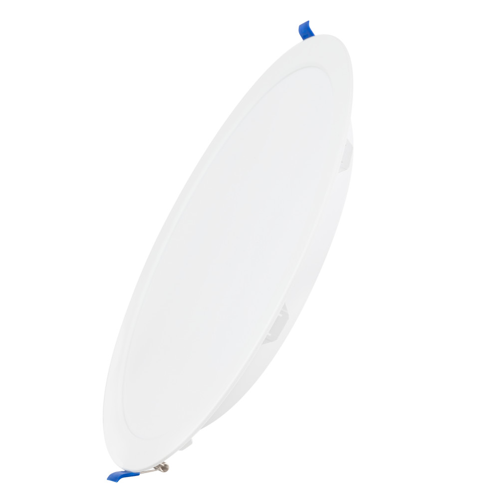 Lâmpada embutida LED 100lm/w 24w 2400lm 4000ºk ip20 [ho-dlc-24w-2400lm-w]