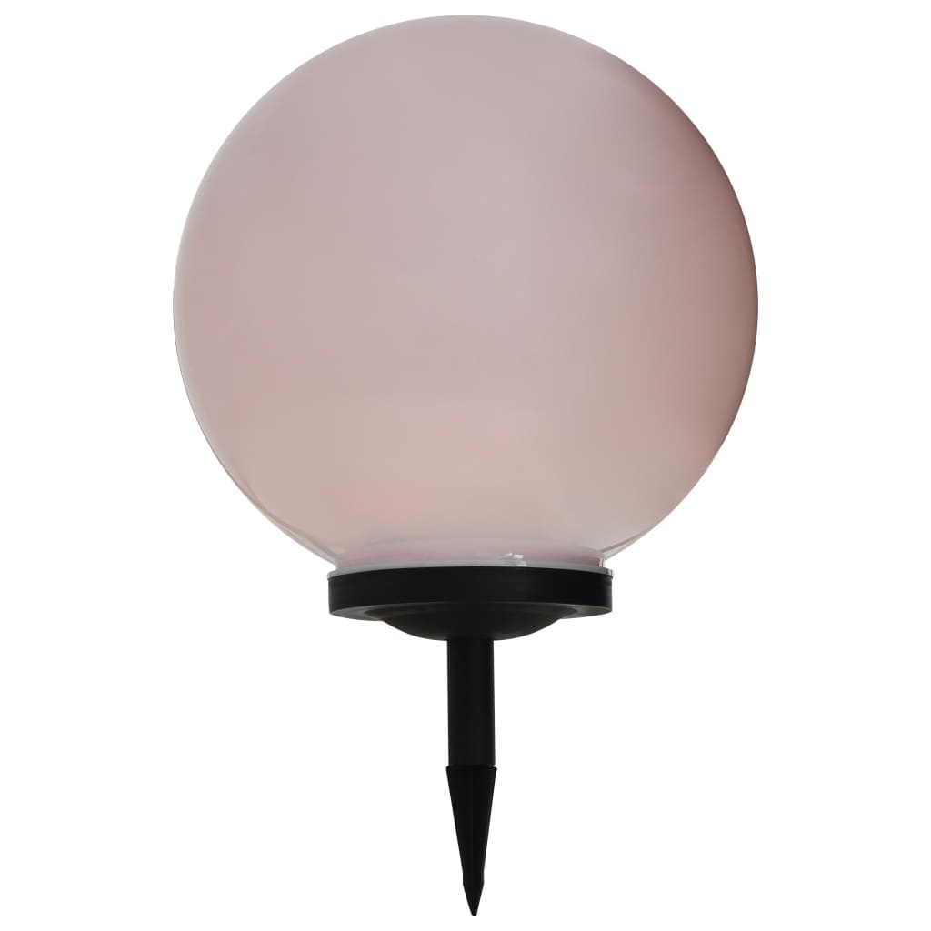 Candeeiro solar de exterior LED esférico 40 cm rgb