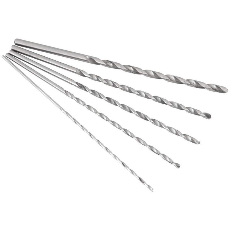 Broca helicoidal HSS 2-5mm ultralonga profissional