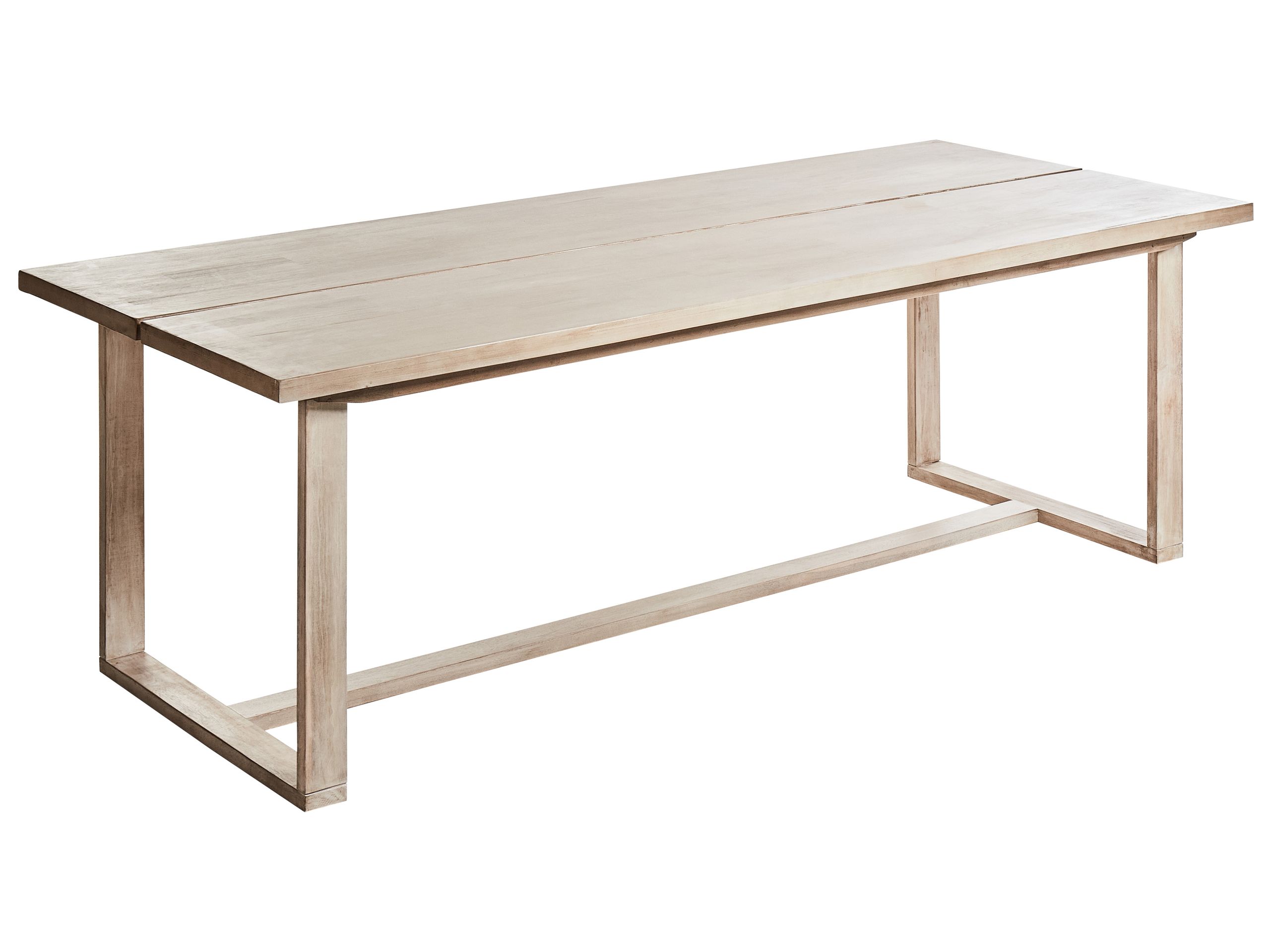 Mesa de jantar madeira de acácia castanho azzanello