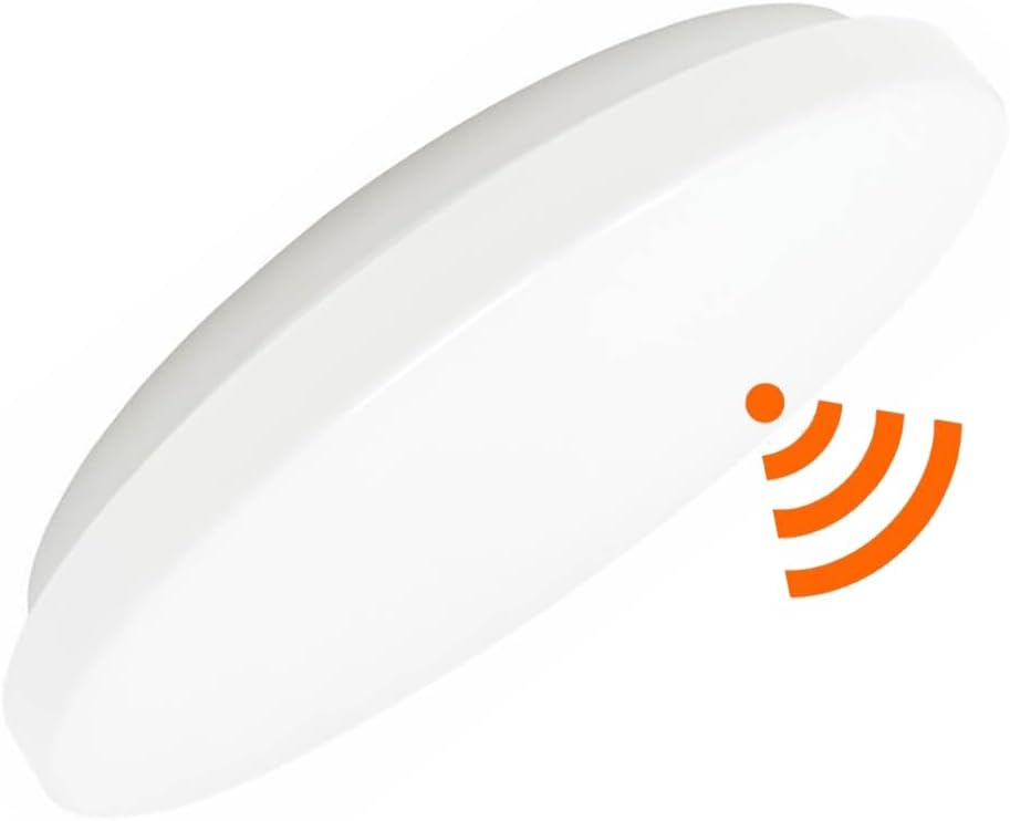 Plafond sensor de movimento circular 31cm, 24w, 3cct 2700k 4000k 5700k