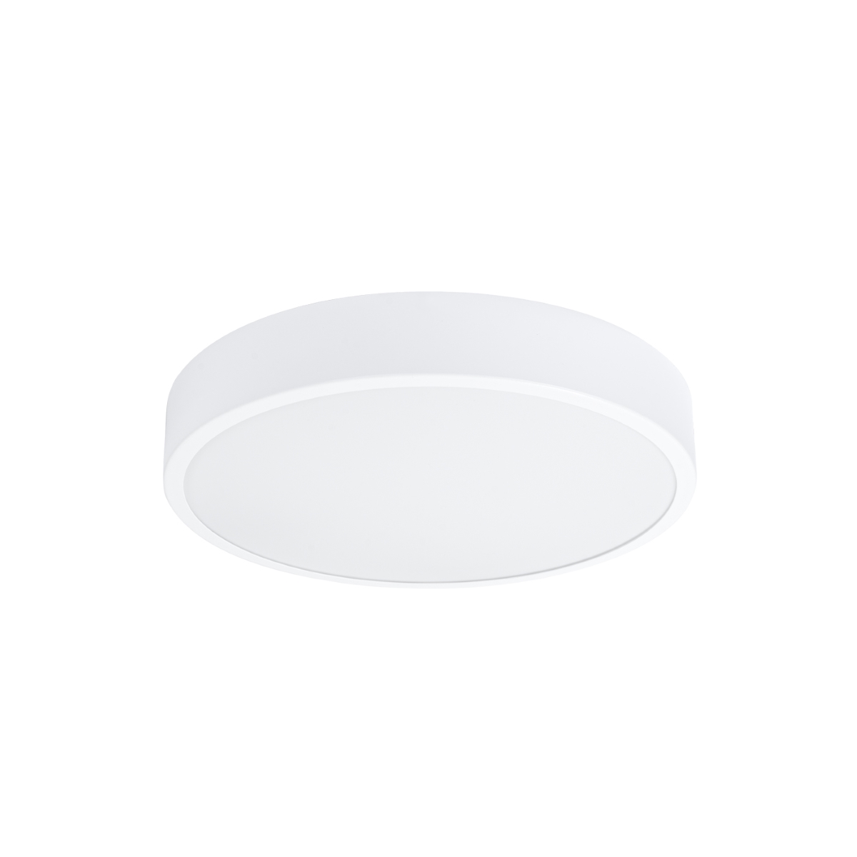 Lámpara de techo onyx 1 blanco aluminio 40x6x40cm