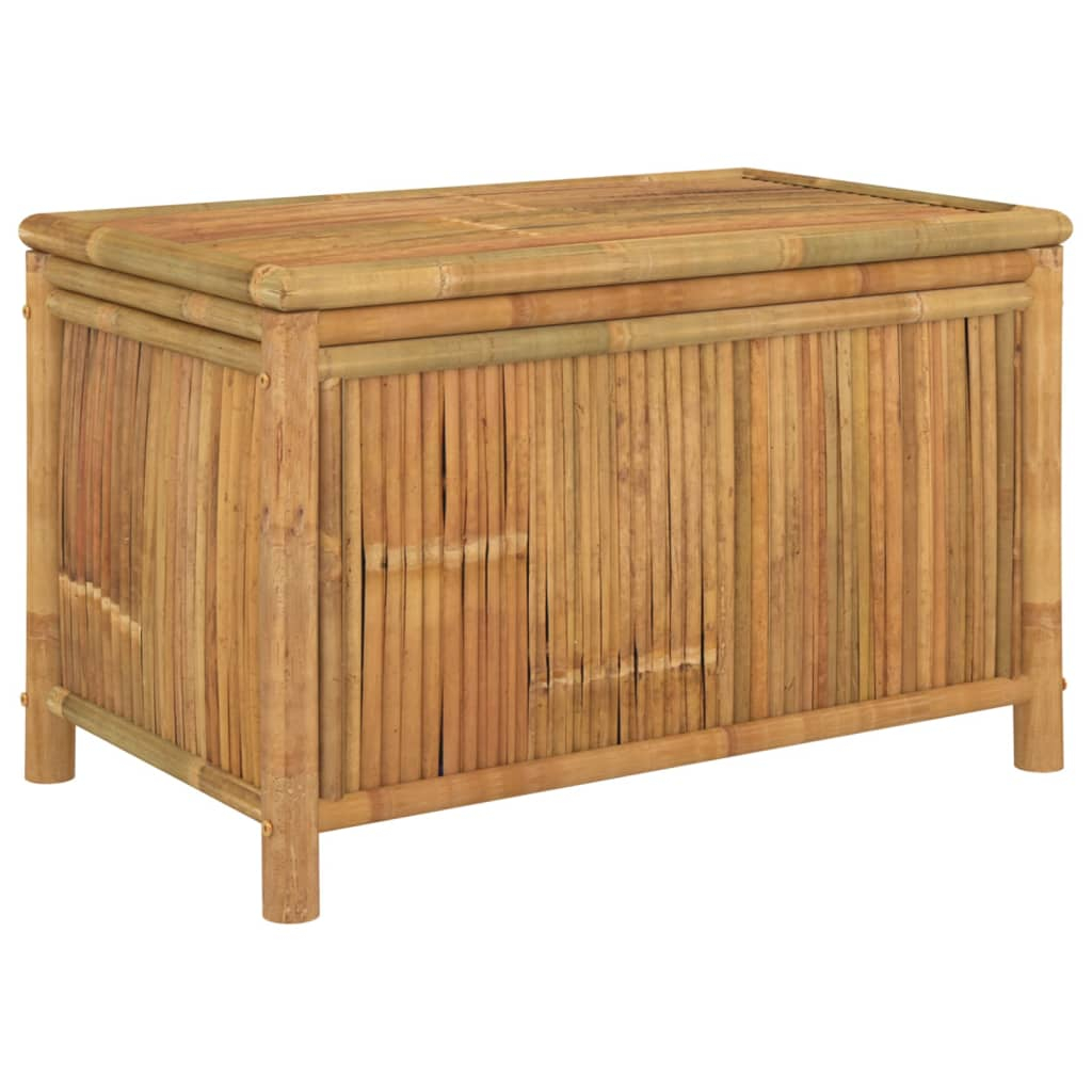 Caixa de arrumação para jardim 90x52x55 cm bambu