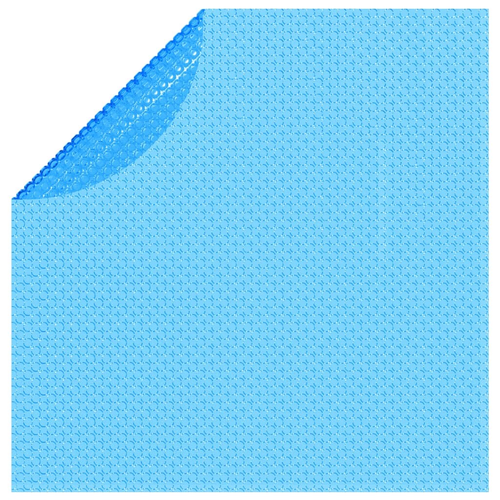 Película para piscina pe solar flutuante redondo 455 cm azul