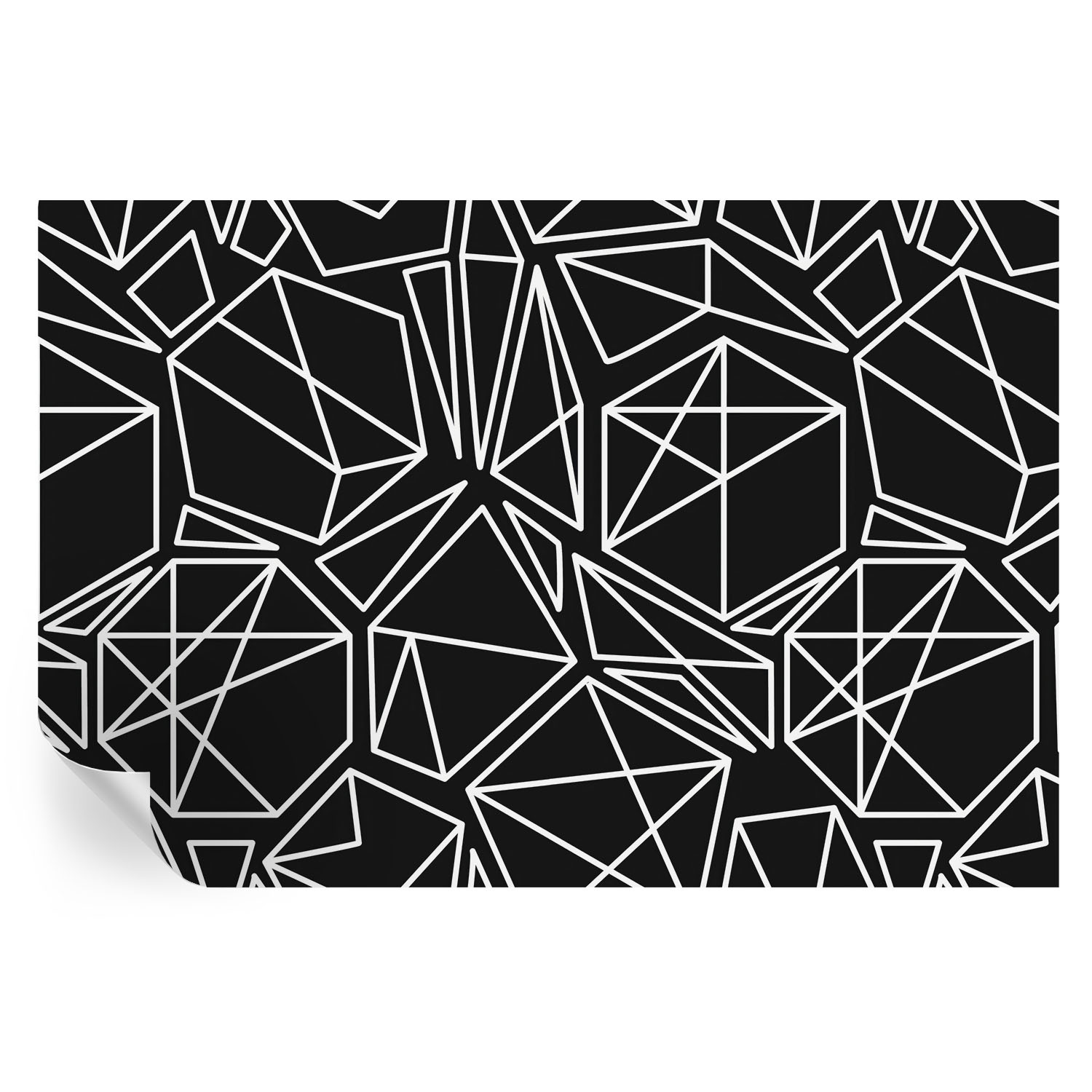 Papel de parede vinílico abstração moderna 104x152 tulup