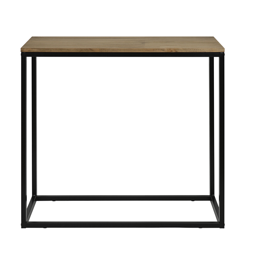 Consola icub 35x70x82 cm. Preto
