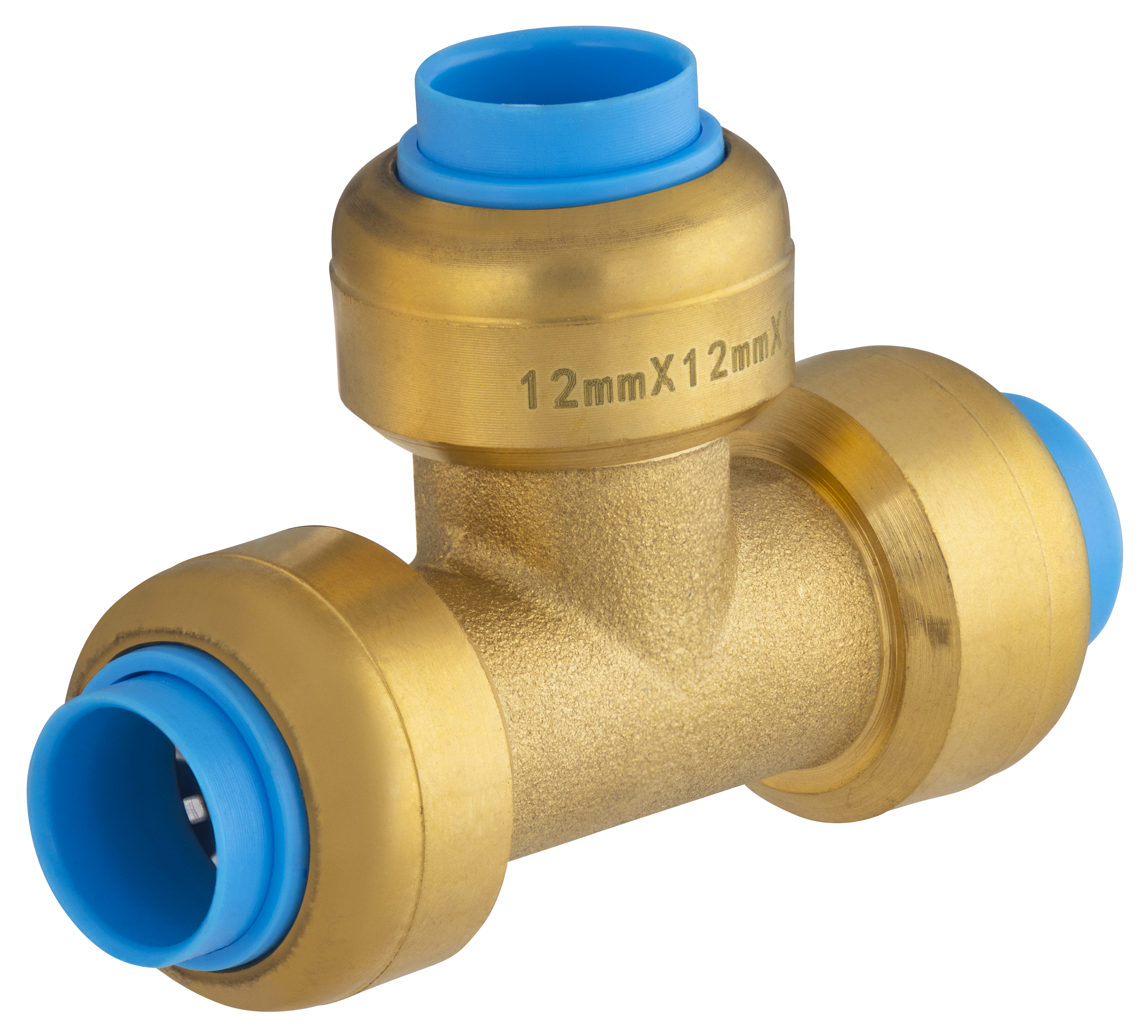 Conector automático universal em t ø12 tout push