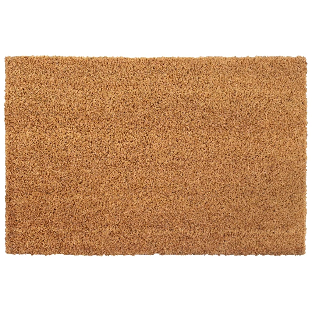 Tapete de porta 40x60 cm fibra de coco tufada natural pt4088