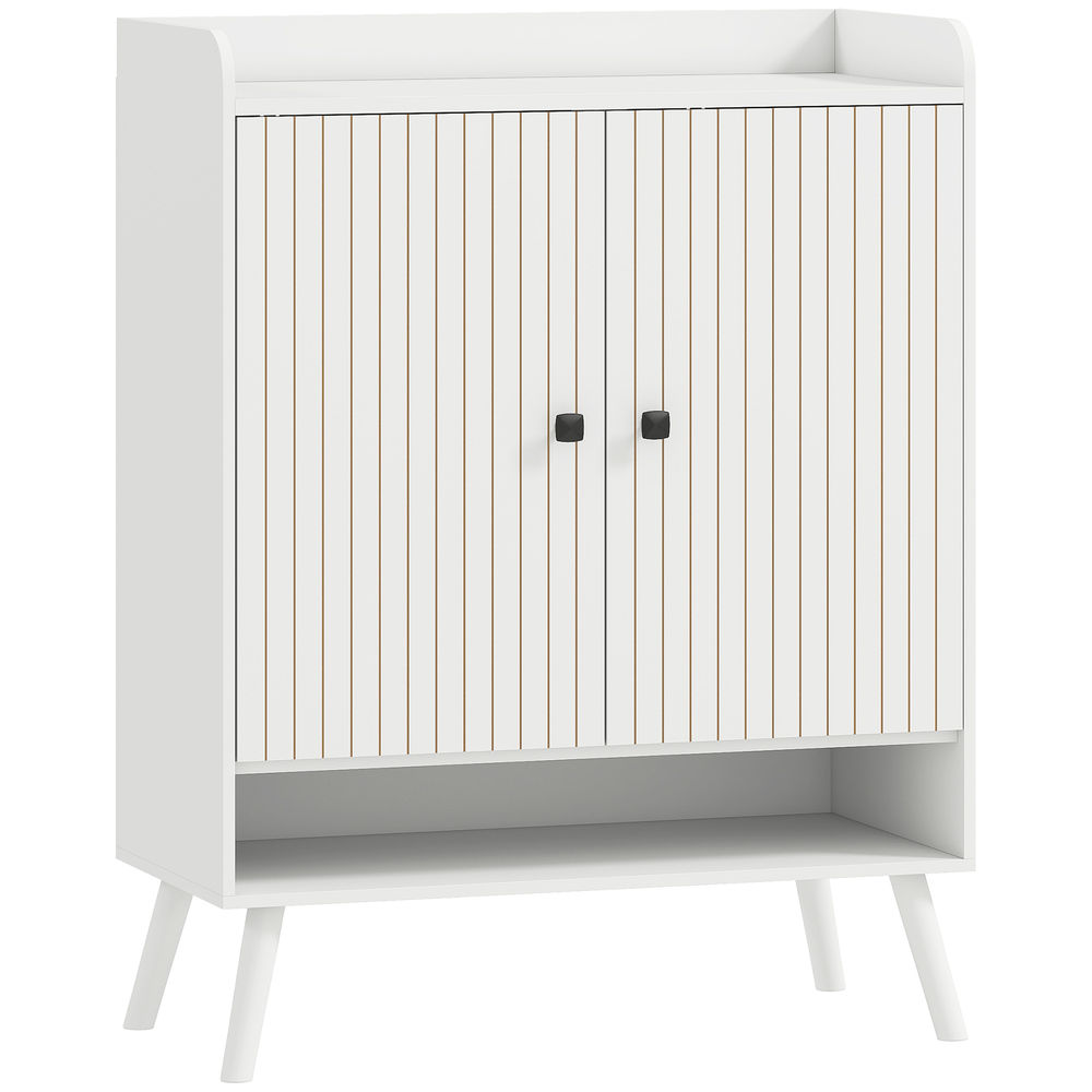 Sapateira 75x35x97 cm color blanco Homcom, casa - móveis de armazenamento