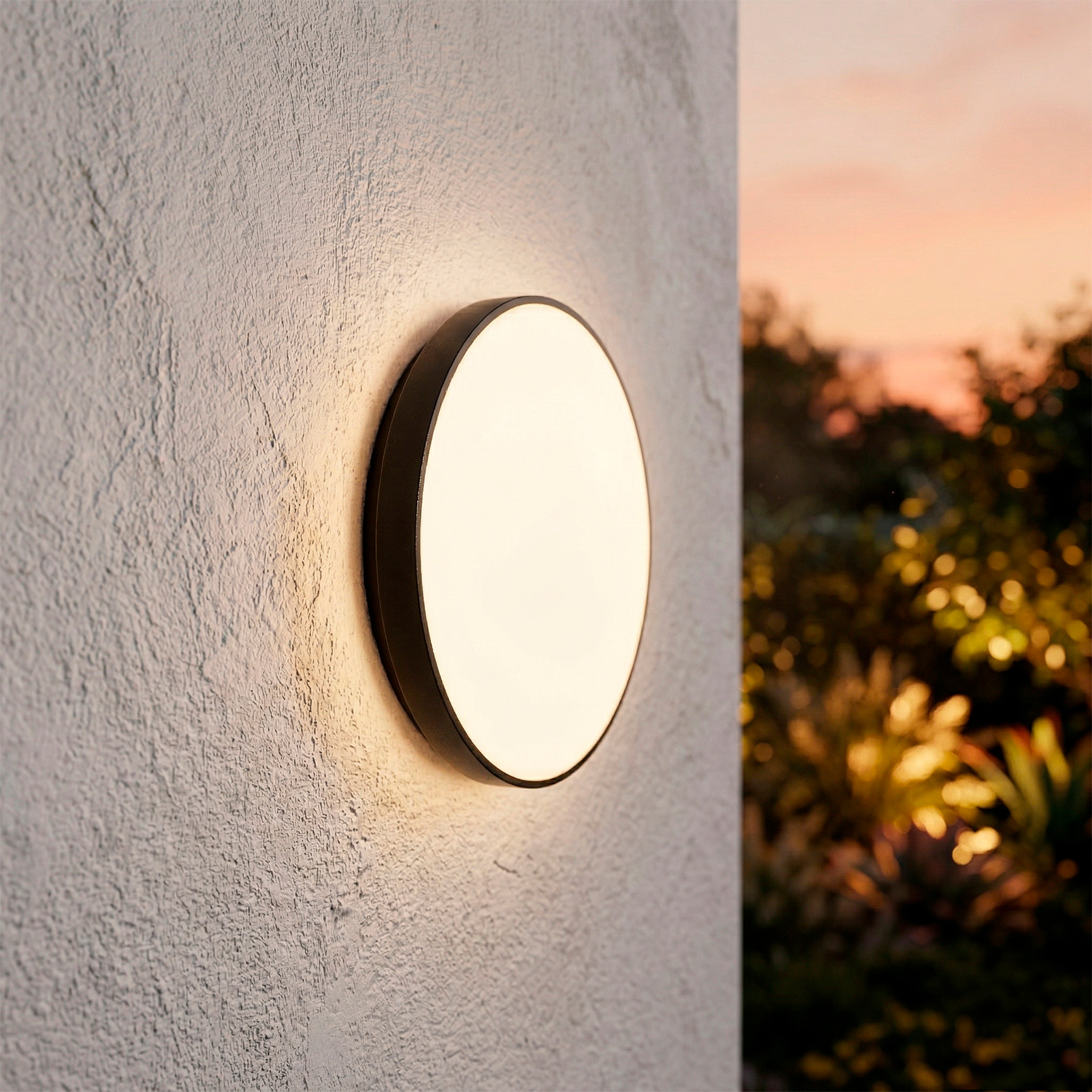 Luminária de teto LED para exterior 15w 1500lm cct (tom de luz regulável)