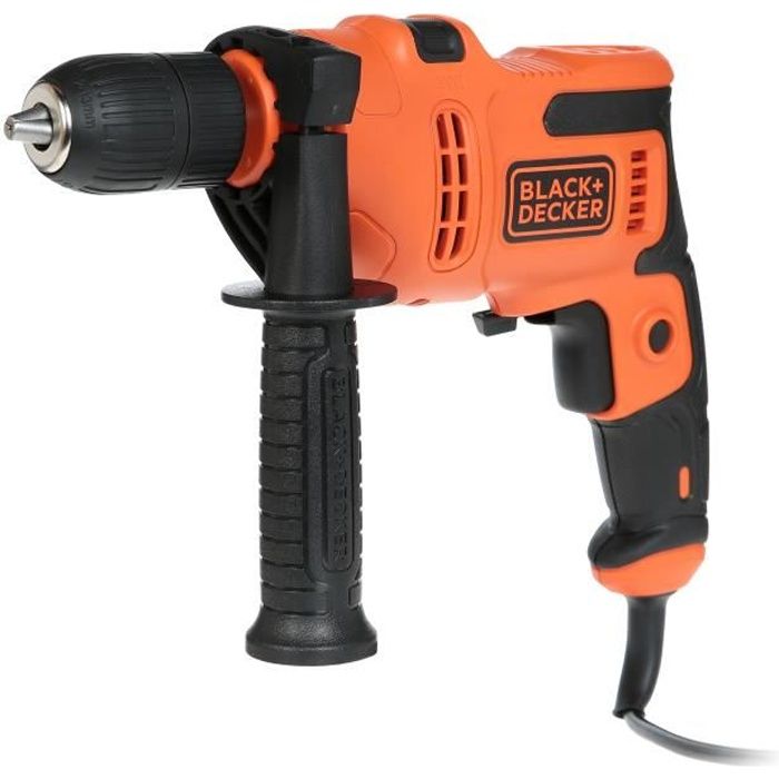Furadeira de impacto black & decker - 500 watts - beh200-qs