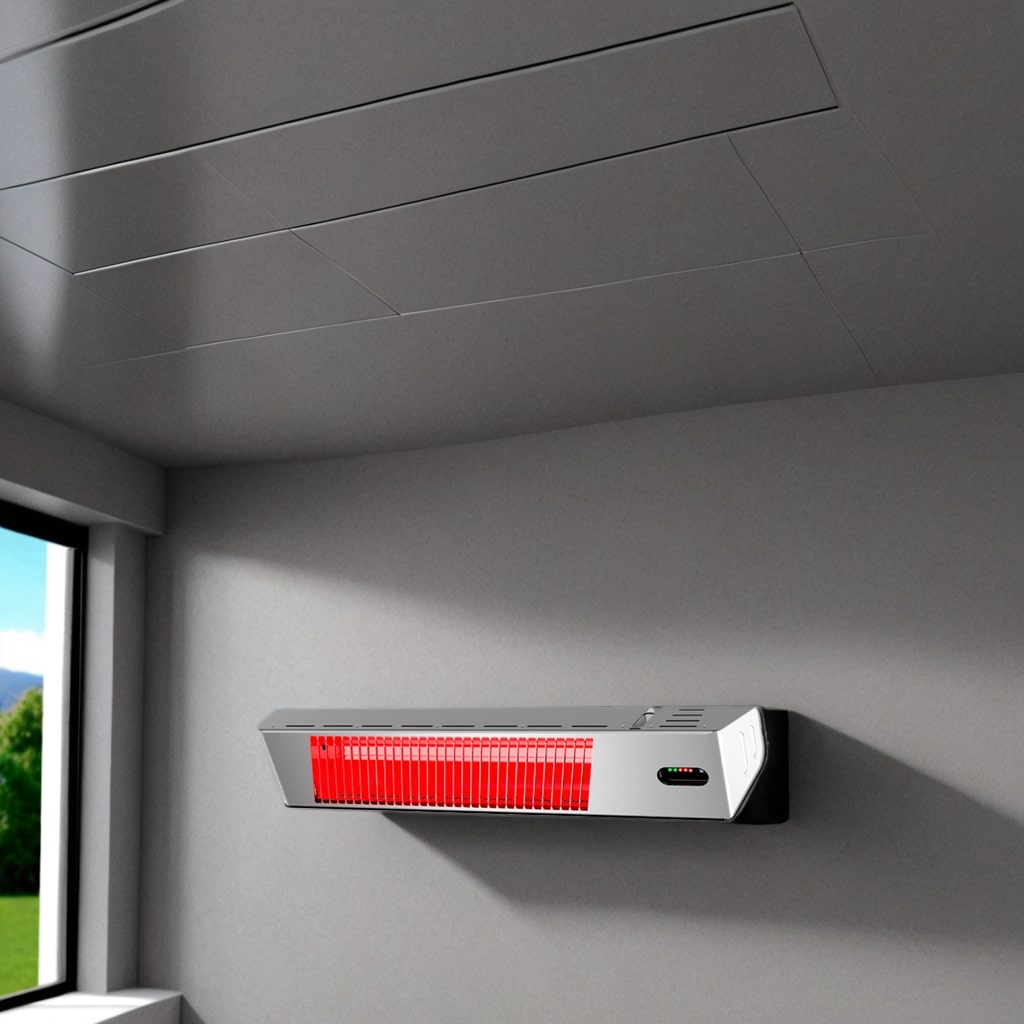 Aquecedor de infravermelhos malaga 2000w Wi-Fi apptuya