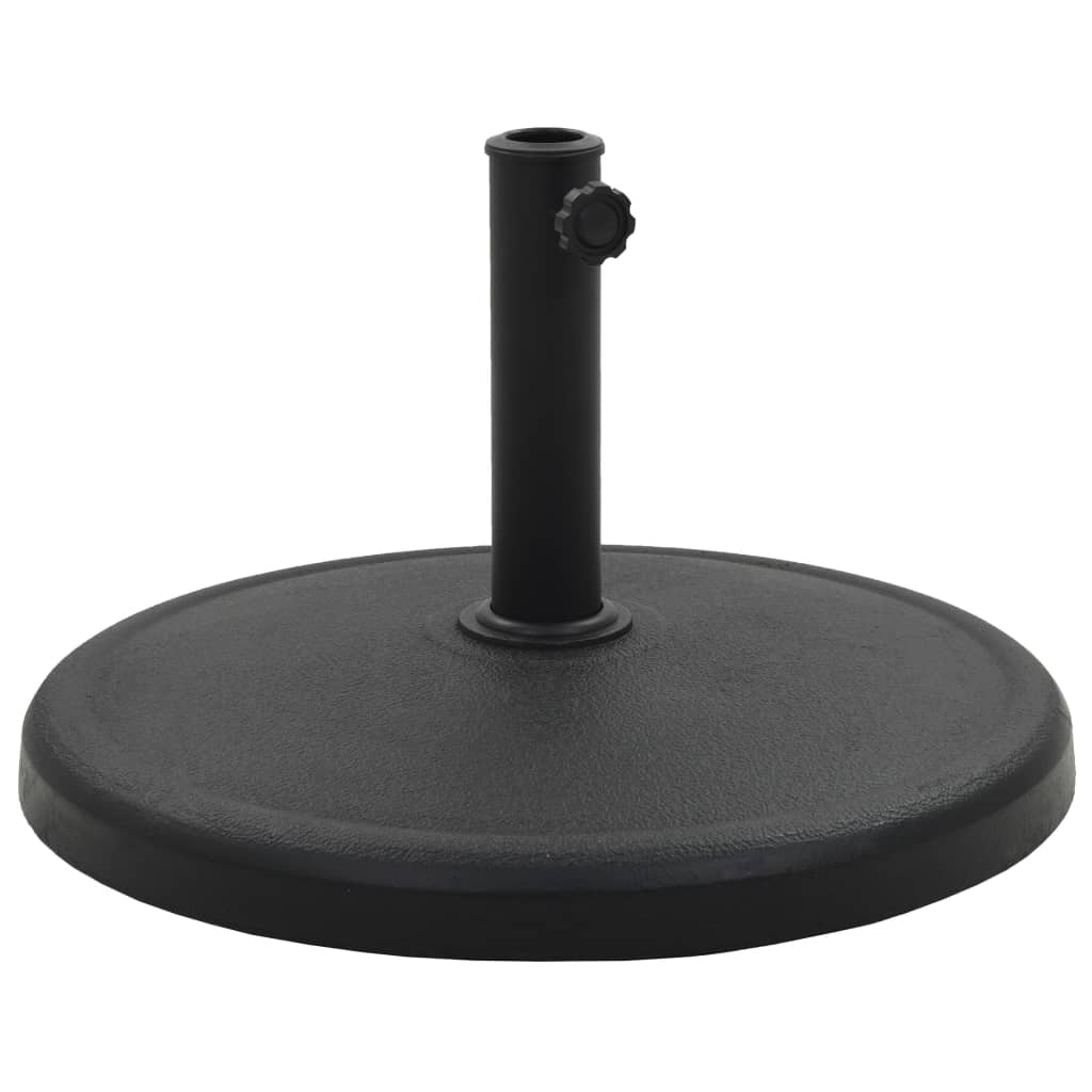 Base de proteção solar redonda de poliresina pesa 19 kg