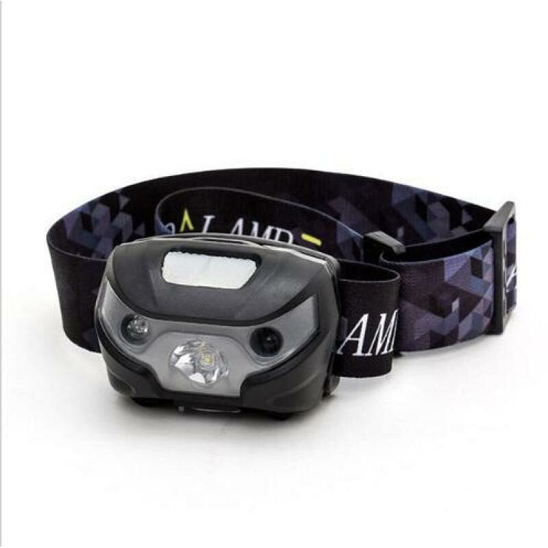 Lanterna LED USB recarregável brilhante leve correr camping ler