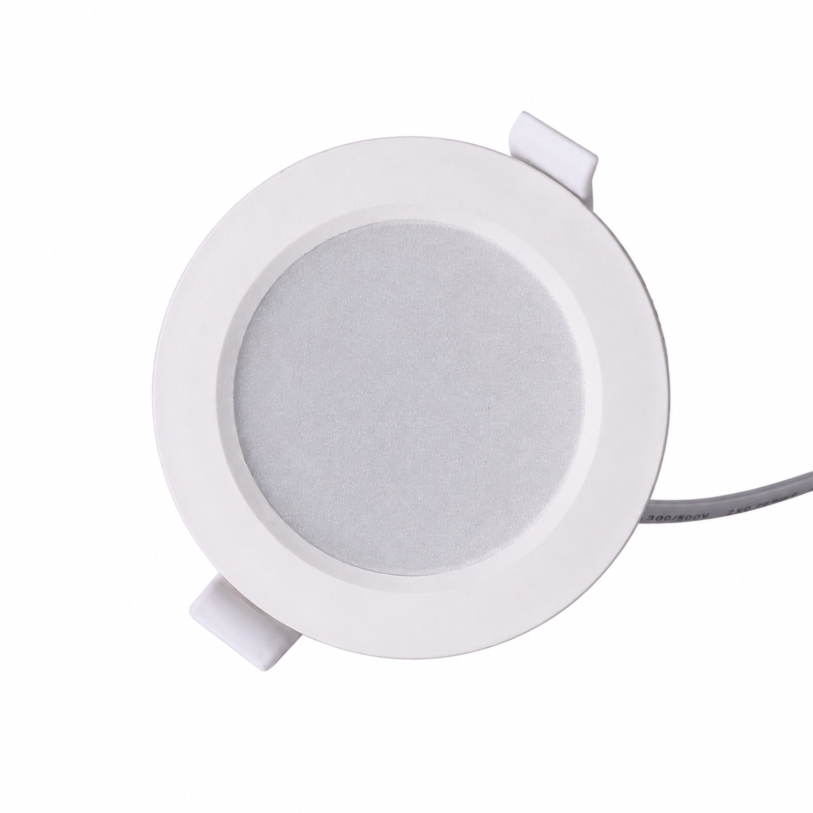 Luminária de embutir LED circular 5w ø92mm ip44 – corte cct ø75–80mm