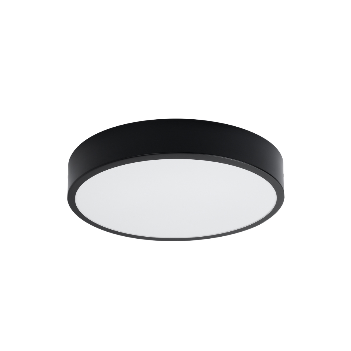 Lámpara de techo onyx 1 negro aluminio 40x6x40 cm