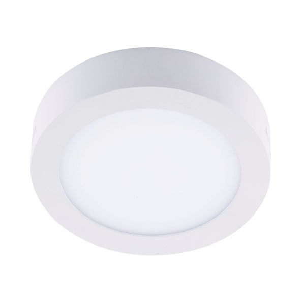 Downlight de superfície branco LED 20w neutra 4000k wonderlamp ø225mm