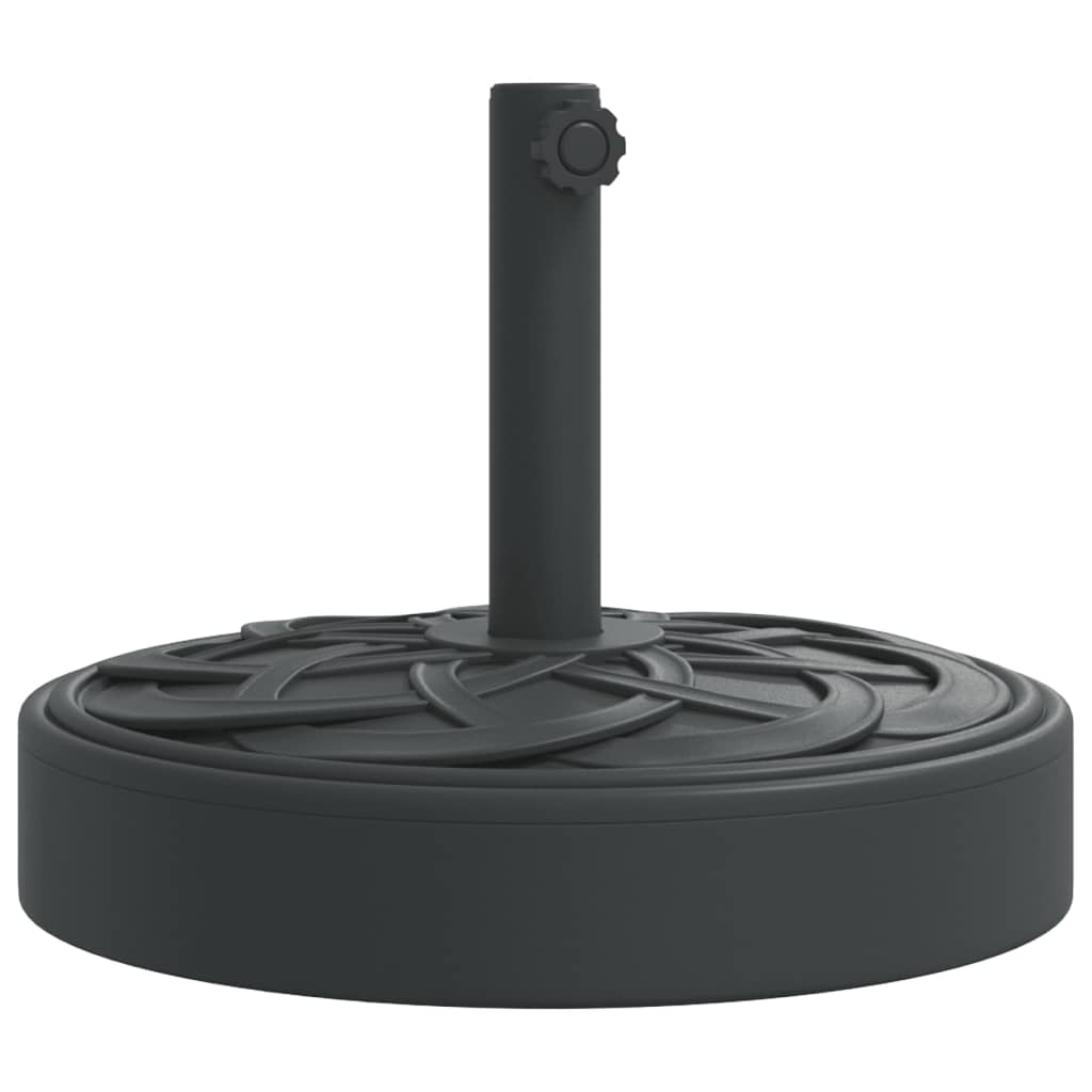 Base de guarda-sol para postes de ø38/48 mm 25 kg redondo
