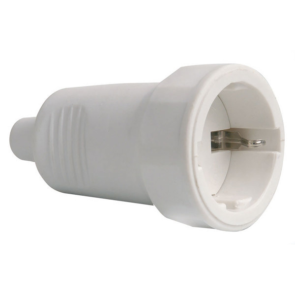 BASE DE BORRACHA 16A 230V BRANCA