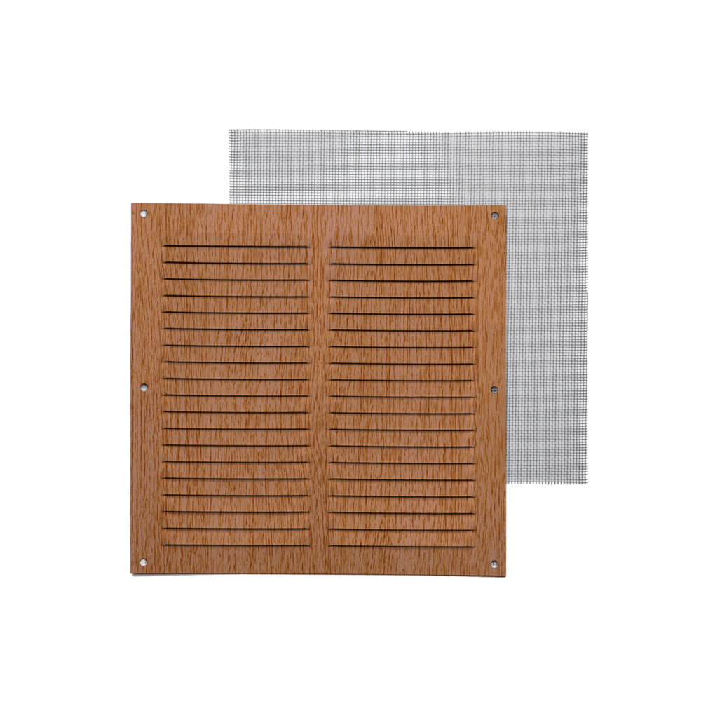 Grade com madeira de mosquiteiro 20 x 20 cm