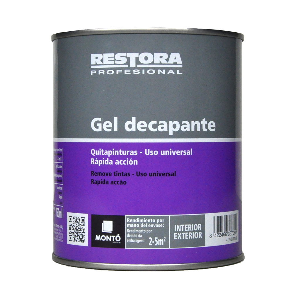 Gel decapante restora profissional 750 ml
