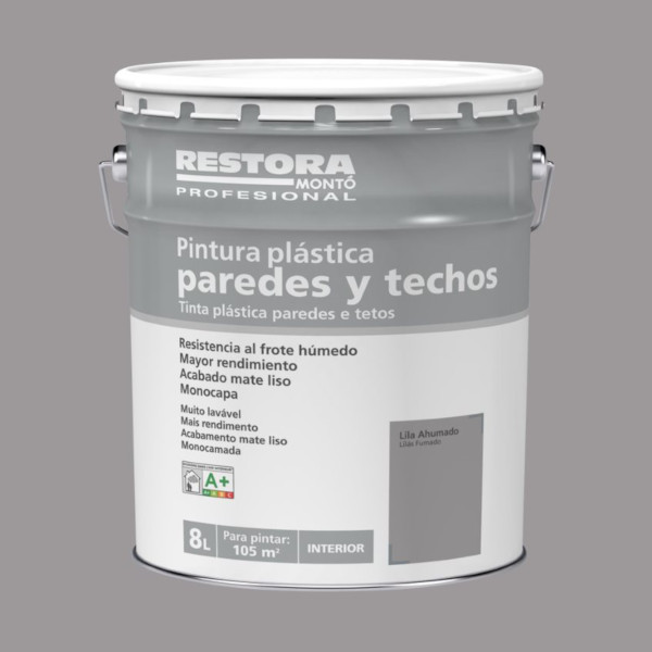 RESTORA COLOR LILAS FUMADO 8L