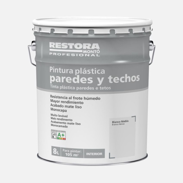 RESTORA COLOR BRANCO NEVOA 8L