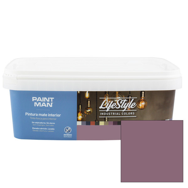 Tinta interior paintman lifestyle industrial chianti 2,5l