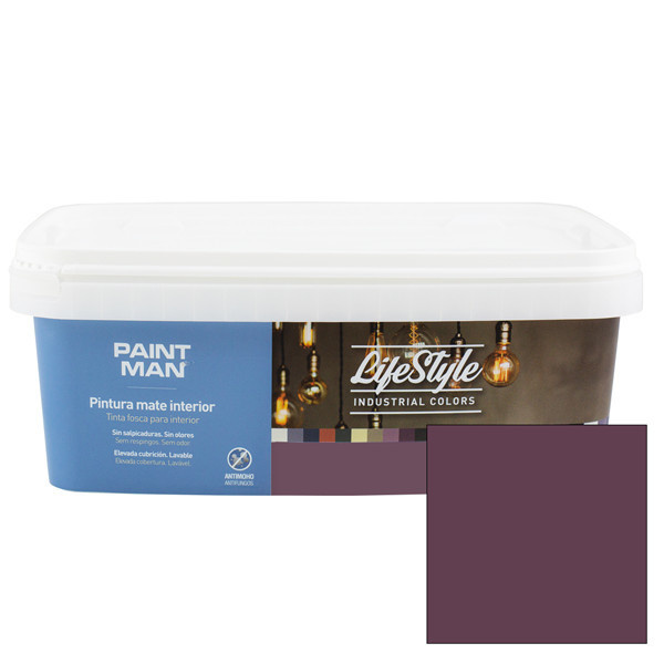 Tinta interior paintman lifestyle industrial roxo 2,5l