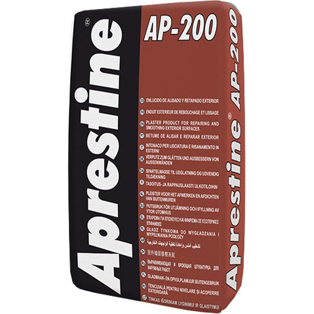 Estuque exteriores em pó aprestine 15 kg
