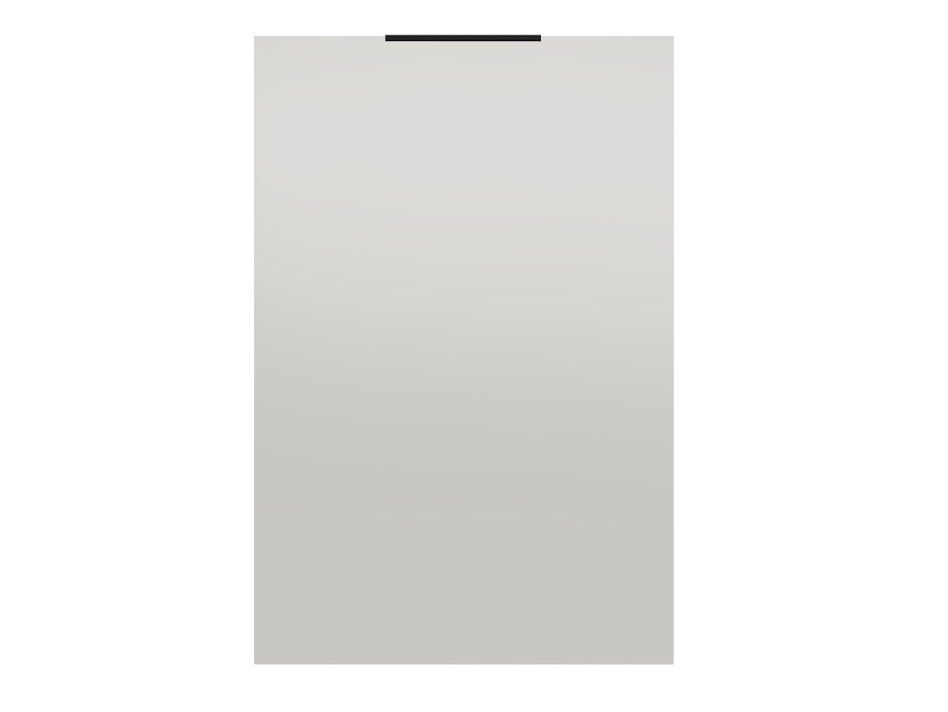 Porta cozinha premium cinza nuvem brilho 90x60cm