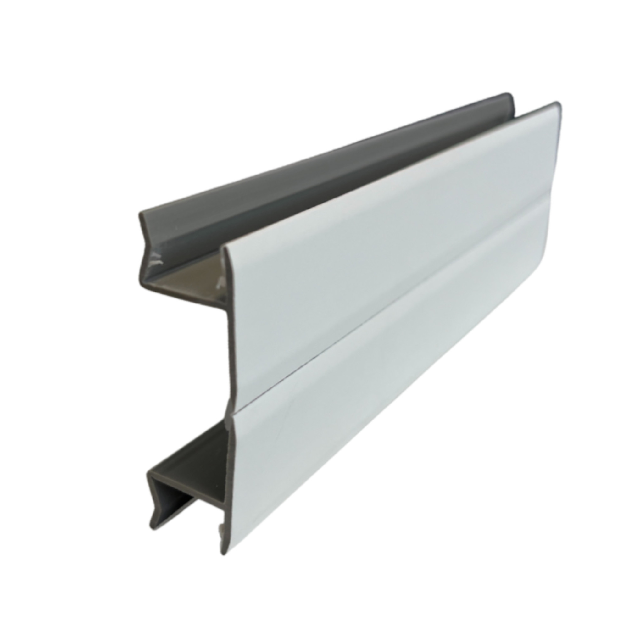Rodapé de canto em PVC branco 400x15cm