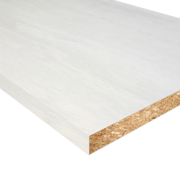 Bancada laminada efeito cimento 260 cm
