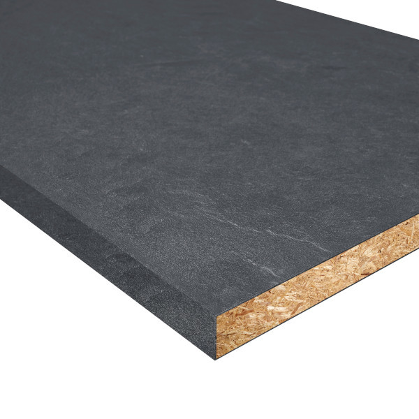 Bancada laminada efeito ardósia 360 cm