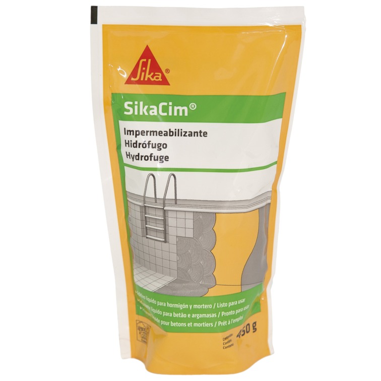 Proteção impermeável para argamassas e betões SikaCim 450g