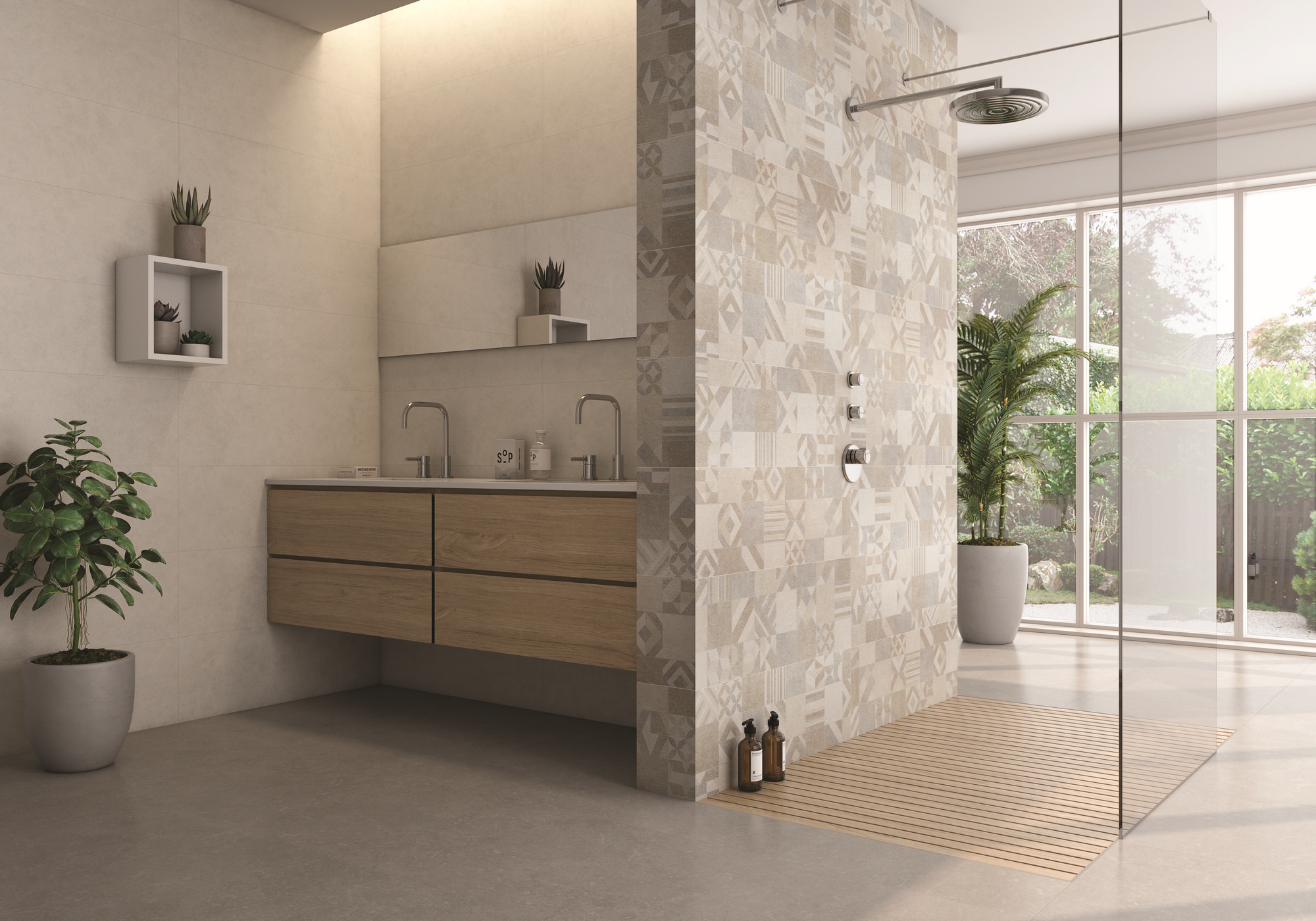 Azulejo Mavericks Cinzento 30x90cm