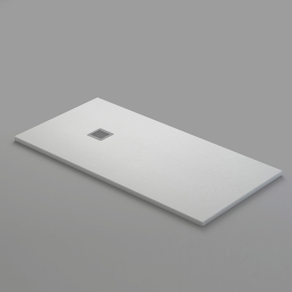 Base de duche em resina gel coat pizarra branco 90x160x2,5cm