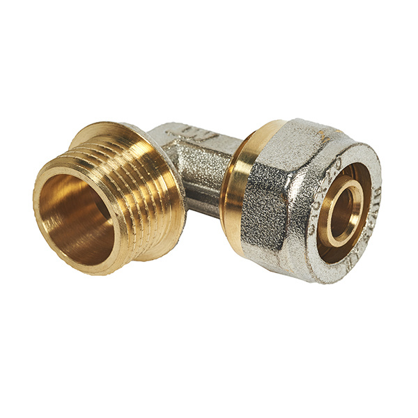 JOELHO 90º MACHO 16X2 1/2-COMPRESSÃO