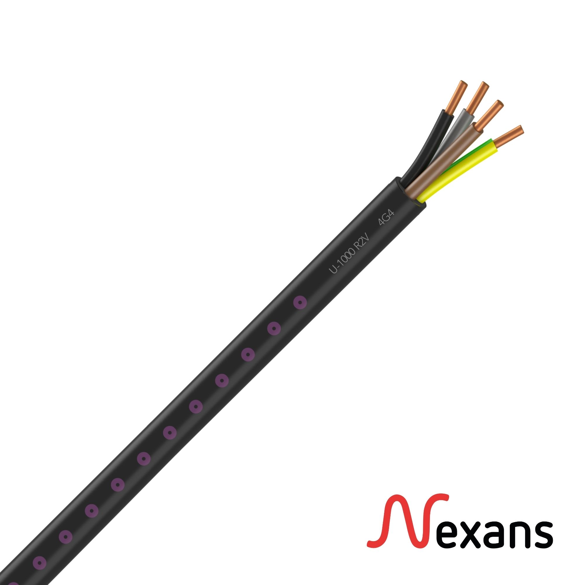 Corte de cabo Nexans R2V 4G4