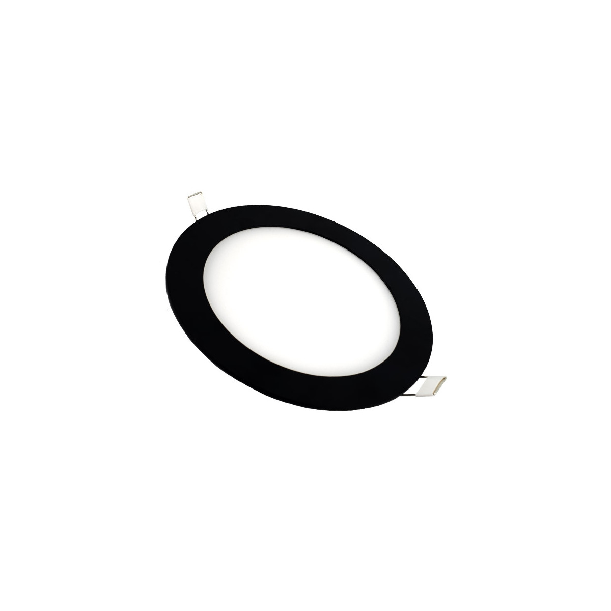 Downlight led redondo preto 22cm 18W 4000K
