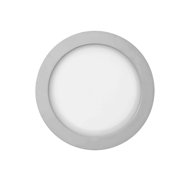 Downlight led redondo cinzento 22cm 18W 4000K